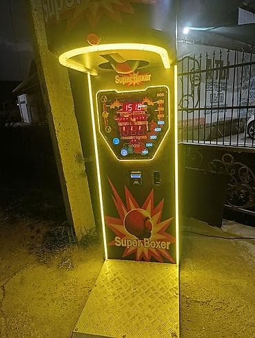 12 мик: Боксерский аттракцион Super Boxer - Напольный автомат для измерения — 4