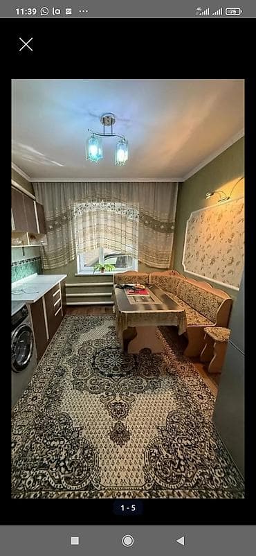 аренла: 62 м², 3 комнаты, Забор, огорожен — 1