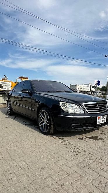 mercedes e13: Mercedes-Benz S-Class: 2002 г., 5 л, Автомат, Бензин, Седан — 3