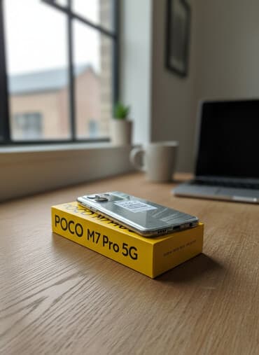 американские часы: Poco M7 Pro 5G, 256 ГБ, цвет - Серебристый, 2 SIM — 2