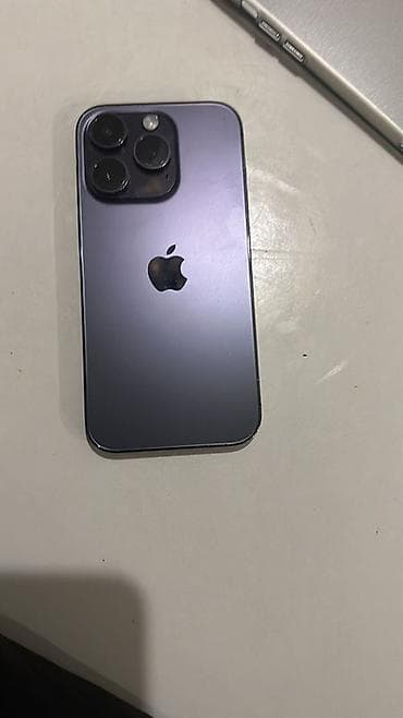 ipod touch 6: IPhone 14 Pro, Б/у, 128 ГБ, Deep Purple, Чехол, 88 % — 1