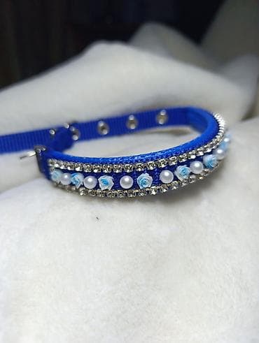 офисная одежда: Декоративные ошейники для кошек/мелких собак, ручная работа. - — 3