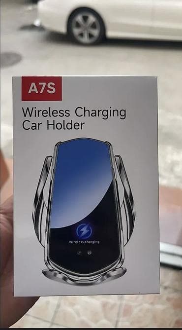 беспроводная зарядка для авто: Универсальный автомобильный держатель A7S: Интеллект и Мощность 15W — 7