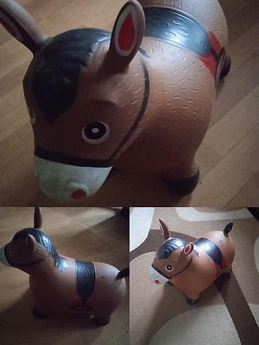 Батут Надувной, Б/у