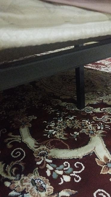 сонун мебел: Эки кишилик керебет, Каркассыз матрас, узуну - 200 см — 3