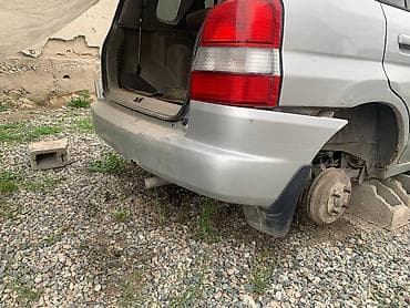 ремень матиз: Бампер Mazda, Б/у, Оригинал — 3