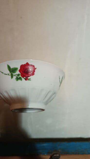 кочоттор алма: Чашечки глубокие с орнаментом цветы для первого блюда,супы и т.д — 1