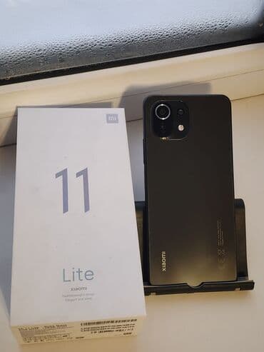 смарт чиси: Xiaomi, Mi 11 Lite, Новый, 128 ГБ, цвет - Серый, 2 SIM — 4