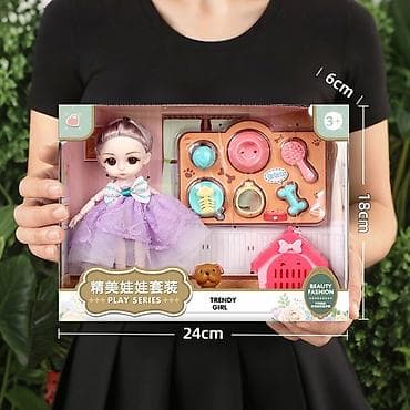 Игровой набор «Trendy Girl» (Play Series) Описание: - Кукла в