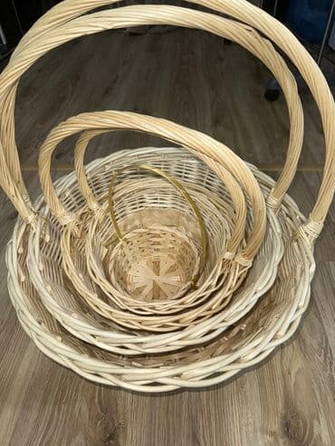 Корзины новые набор весь за 1500с отдаю