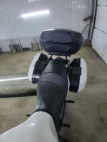Унаа: Туристический мотоцикл Benell 600 (белый) с полным обвесом для — 5