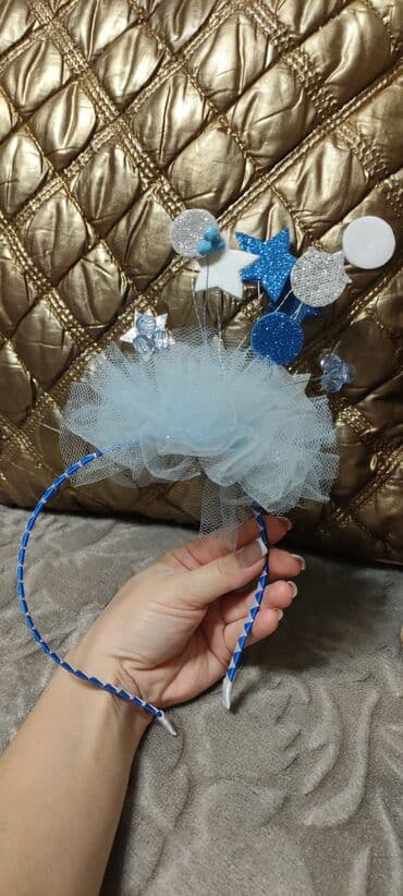 изделия ручной работы: Продам красивый ободок, делали на заказ брали за 670 сом отдам за 500 — 2