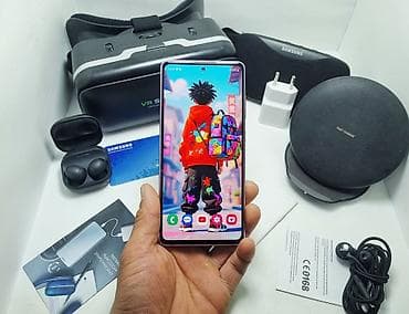 x 256: Samsung Galaxy S20, Б/у, 128 ГБ, цвет - Фиолетовый, 1 SIM, 2 SIM, eSIM — 1