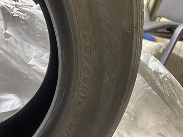 Шины 195 / 65 / R 15, Лето, Б/у, Комплект, Легковые, Корея, Hankook