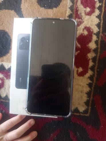 чесы смарт: Redmi, Redmi Note 12, Б/у, 128 ГБ, цвет - Черный — 3