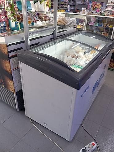 Морозильный ларь VASIN с раздвижными стеклянными крышками. - Тип — 2