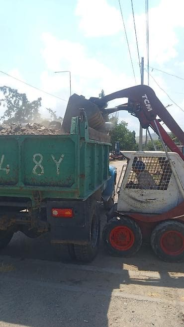 Авто кызматтары: Услуги мини-погрузчика TCM (скид-стир) с ковшом - Погрузка и вывоз — 2
