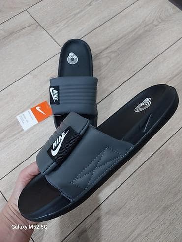 обувь nike: Мужские сандалии, 40, 40.5, 41, Nike, Новый, цвет - Серый, Самовывоз — 1