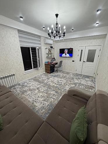 Батирлер: 2 бөлмө, 65 м², Жал мкр (а.и. Жогорку, Ортоңку, Төмөнкү) Элитка, 7 кабат, Дизайнердик оңдоо — 2