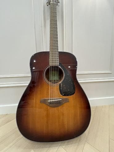 музыкальный инструмент ямаха: Акустическая гитара Yamaha FG830 - Корпус формата дредноут с красивым — 2