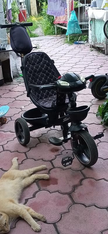kinder stranger: Детский велосипед, 3-колесный, 3 - 4 года, Б/у — 6
