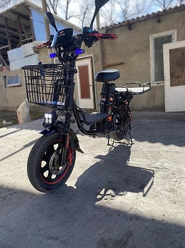Велоаксессуары: Электровелосипед, Б/у — 5