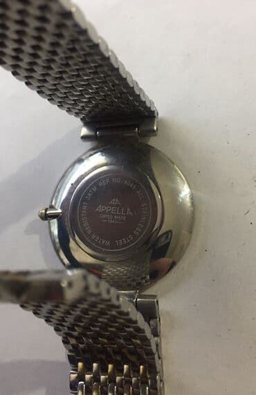 часы электронные наручные: Классические часы часы, Appella, Великобритания, Мужские, Б/у — 2