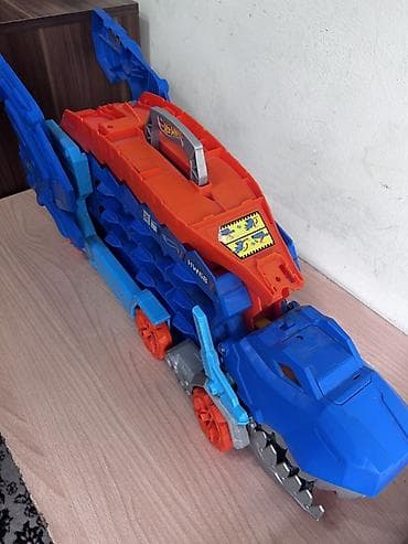 Детский мир: Игровой трек-переноска Hot Wheels “Тираннозавр” (HW68) оригинал — 8