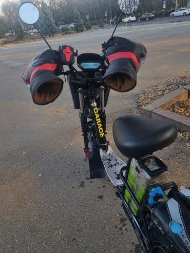 электронные мотоциклы: Электровелосипед, Б/у — 7