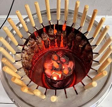 gril: Шашлычница на углях Charcoal Grill купить в Бишкеке — компактный — 8