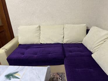 мебель угловые диваны: Модульный диван, Б/у — 4