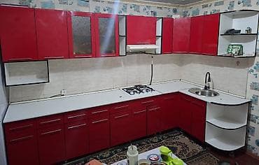 мебель аламедин: Зал үчүн гарнитур, Колдонулган, Шкаф, Үстөл, Жыгач, Өзү алып кетүү — 3