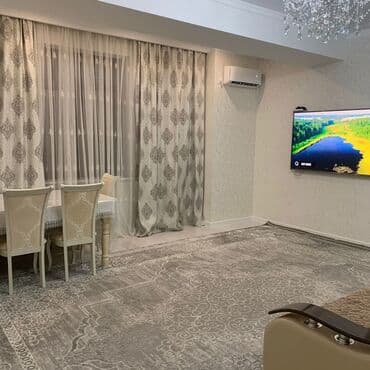 снять посуточно квартиру в бишкеке: 2 комнаты, Бронь, Бытовая техника, Домофон — 2