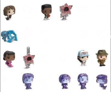 набор фишек для покера: Коллекция мини-фигурок kinder joy (линейка по сериалу Stranger Things) — 1