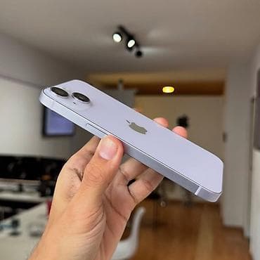 mi store: IPhone 14, Б/у, 128 ГБ, Зарядное устройство, Защитное стекло, Чехол, 81 % — 1