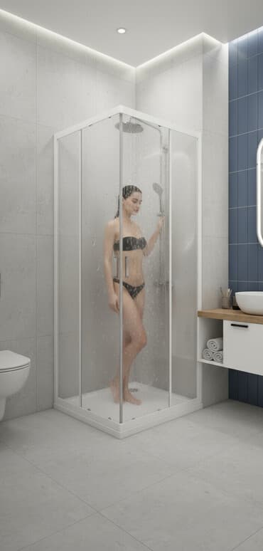 Душевая кабина Полукруглая