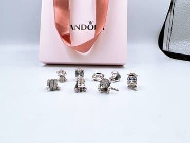 Киреге берилүүчү кийимдер: Серебряные Шармы для браслетов Пандора — 2