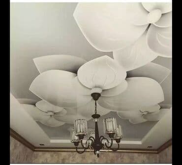 клеим обои: Керме шыптар Жылтырабаган, 3D потолоктор, Жылтырак Акысыз ченөө, Акысыз консультация — 3