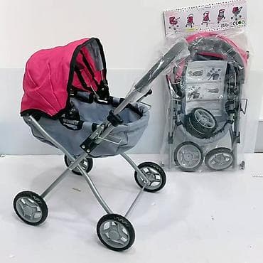 bakugan игрушки: Детская коляска для кукол – яркий дизайн, складная конструкция — 1