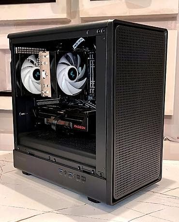 pcie: Компьютер, ядер - 8, ОЗУ 16 ГБ, Игровой, Б/у, AMD Ryzen 7, HDD + SSD — 2