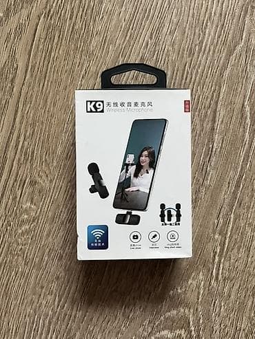 Беспроводная петличная система K9 для смартфонов Комплект: - 2
