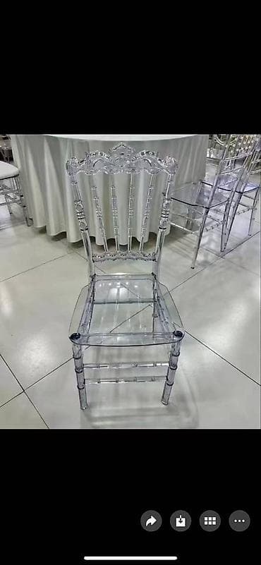 табурет пластиковый: Пластиковый стул, Новый — 4