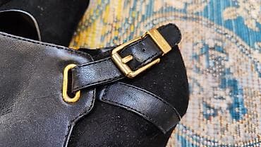 женские полусапожки: Женские ботильоны на каблуке куплены в Америке, очень удобные размер — 3