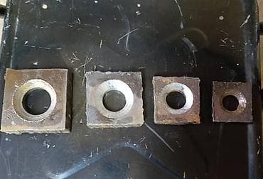 каменный ковёр: Продажа Шайбы Ванночки Закладные НЧ Вертушки Наличие 4000 шт детали — 1