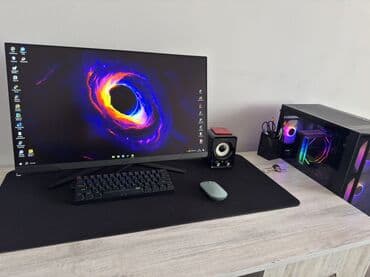 системный блоки: Компьютер, ОЗУ 32 ГБ, Игровой, Новый, AMD Ryzen 5, AMD Radeon RX 6600 XT, NVMe — 2