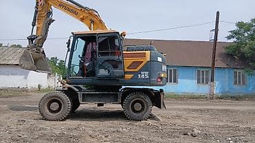 экскватор 145: Экскаватор, Hyundai, Колесный — 1