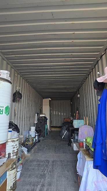 контейнеры 20: Морской грузовой контейнер Maersk Sealand 40 футов (стандартный 40’ — 4