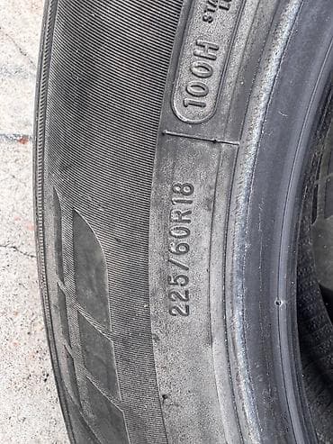 Шиналар 225 / 60 / R 18, Жай, Колдонулган, Комплект, Жол тандабастар (АТ/МТ), Кытай — 4