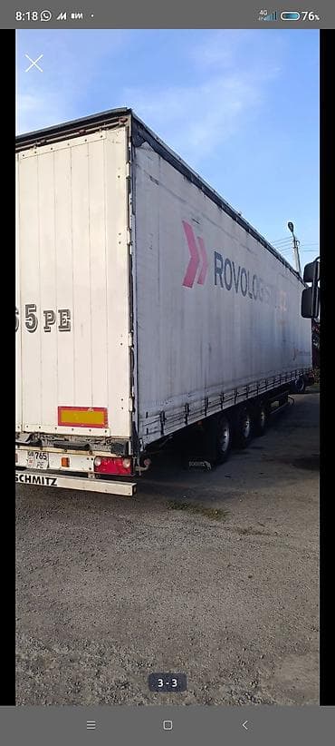 Прицеп, Schmitz Cargobull, Шторный