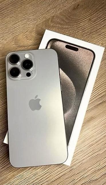 IPhone 15 Pro, Natural Titanium